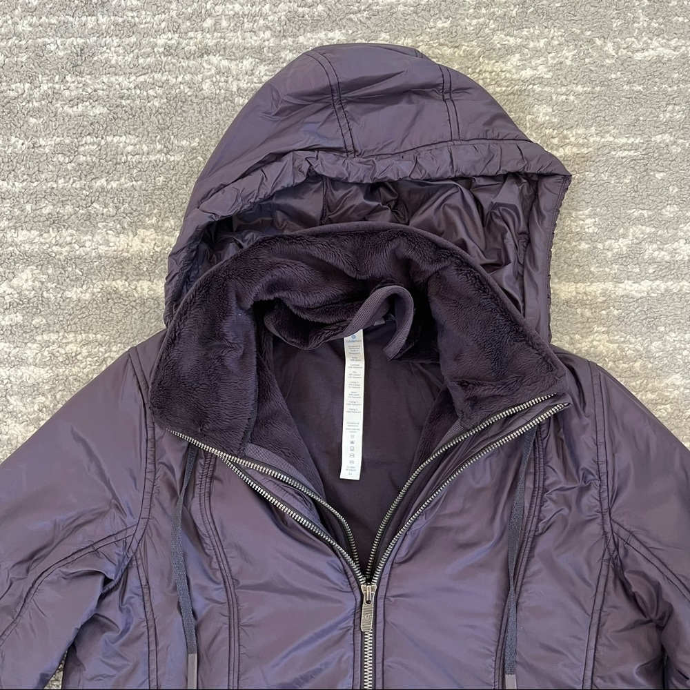 ❤️ GUC❤️ LULULEMON Boysenberry Glyde Scuba Hoodie - Picture 7 of 12
